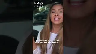 Kim Java Fast Charges Her Tesla at EVgo with the CCS Combo 1 Adapter
