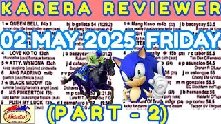 KARERA REVIEWER FRIDAY ( PART-2) / (RACES 3&6) PAST PERFORMANCES @METROTURF