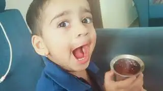 baby love to drink 🍉 watermelon juice