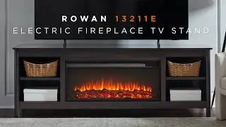 13211E Rowan Electric Fireplace TV Stand