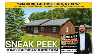 Charming Country Retreat in Delaware County, NY - 1694 96 RD, East Meredith | By Kevin Lucero