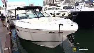 2019 Cruisers Yachts 338 Outboard Motor Yacht - Walkthrough - 2019 Miami Yacht Show