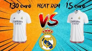Unboxing comparatif Maillot Real Madrid Adidas 20-21 Player Issue Heat RDY Vrai v Fake