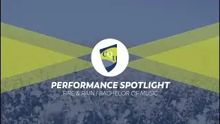 Fire & Rain | James Taylor cover  | CQUni Online Ensemble