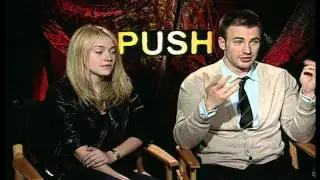 Push: Dakota Fanning & Chris Evans Interviews | ScreenSlam