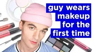 Guy Wears Makeup For A Day | Wearing Makeup The First Time | Dapper Alien