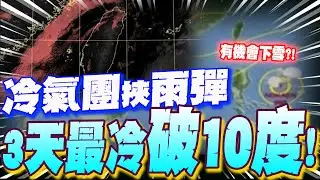 【每日必看】本週大寒!強烈冷氣團.雨彈