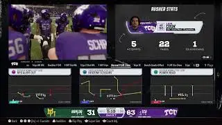 #2 TCU (10-0) vs Baylor (5-4) | RZSL CFB Week 11 2027