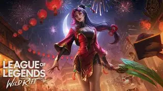 Firecracker Diana Skin Showcase in Wild Rift | League of Legends: Wild Rift
