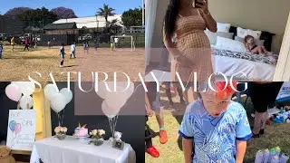 SATURDAY VLOG || Full day Vlog | early morning soccer tournament | Gender reveal