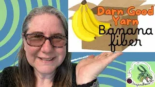 Banana Fiber yarn an Unboxing | New to me Yarn #darngoodyarn #bananafiber