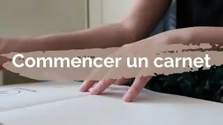 Comment débuter un carnet de journaling // Dépasser le blocage du carnet neuf