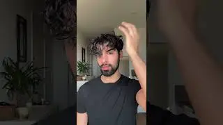 Men&rsquo;s curly hair tutorial!! #hair #curlyhair