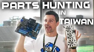 USED PC Parts Hunting in Taiwan?! | Taipei Pre-Computex 2017 Vlog