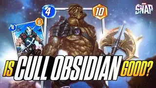 AN HONEST REVIEW of CULL OBSIDIAN [Marvel Snap First Impressions]