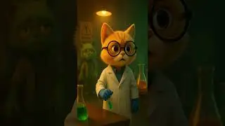 Science Cat vs. Zombies! 🧪😼 Rooftop Rescue 🚁