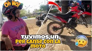 Johana está muy desepccionada por lo que le está sucediendo con la moto 🤦🏻‍♀️🥺🥺