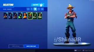 LEAKED *NEW* HAYSEED SKIN SHOWCASE FORTNITE BATTLE ROYALE SEASON 8
