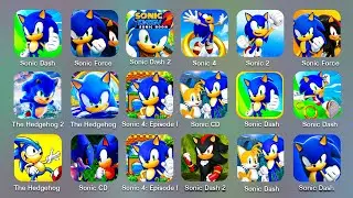 Sonic Dash, Sonic Boom, Sonic 2, Sonic 1, Sonic 4 Episode 2, Sonic Forces, Sonic CD, Sonic Prime&hellip;