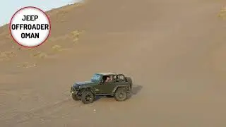 Sand Dunes up hill climb رمال الابيض - خبة القعدان - JK 3.6  - Jeep Offroader Oman جيب عمان #shorts