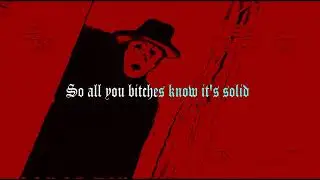SLAIN - LAKE OF HATE ( PROD.WARFILL ) ( OFFICIAL LYRIC VIDEO )