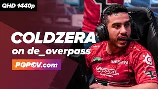 [CSGO POV] coldzera (FaZe) vs Vitality / 26-11 / de_overpass // Player Settings in desc.