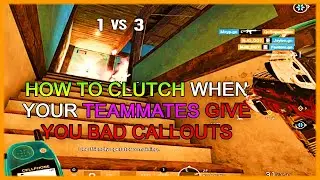 Rainbow Six Siege| How To Clutch When Your TEAMMATES Give You Bad Callouts| Operation North Star