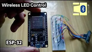 How to make wireless led control with ESP 32 || #experiment #diy #project 
