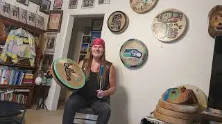 Drumming Up Business Tlingit Drums