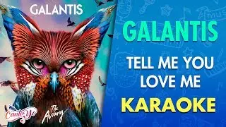 Galantis - Tell Me You Love Me (Karaoke) | CantoYo