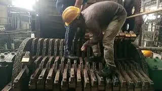 Fibrizer ke router mein hammer aise lagate Hain#chini!mill#video#trending#2025....