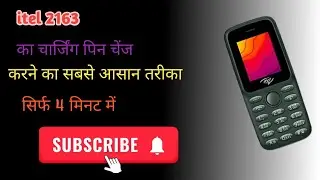 Itel 2163 phone ka charging pin change kare sirf 4 minutes me #smartphone #bollywood #repair