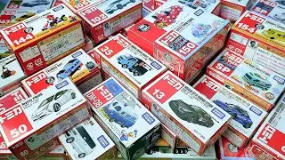 トミカミニカーが箱に盛り沢山!収納するよ。トミカのベストコレクションを動画でまとめました! -