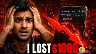 I Lost $1000 in Binance Spot Trading | Spot Trading Loss Story