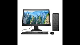 Hp Slim Desktop S01-pf2227ln pc Unboxing and full installation | first time setup