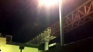 A shot of the top fuel drag roller coaster. We just rode it....crazy