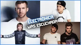 Top 150 M&uacute;sica Electr&oacute;nica m&aacute;s Escuchada en Spotify (Actualizado en Junio 2025)
