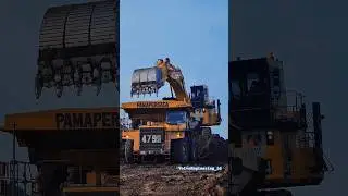 HD785 Vs PC2000 PAMA 😎🚧... #pama #dumptruck #komatsu