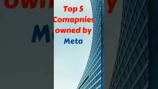 Top 5 Companies Owned by META (@facebookapp ) | @instagram  | @WhatsApp | Mark Zuckerberg | Apps |