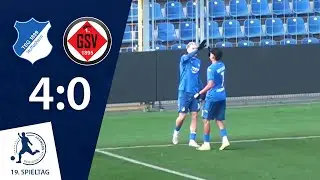 Hoffenheim weiter an Spitze | TSG Hoffenheim II - 1. Göppinger Sportverein 1895 | 19. Spieltag RLSW