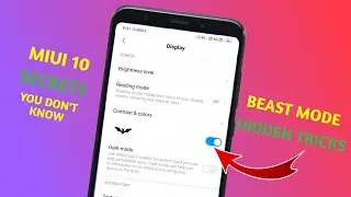 Definite Edition MIUI 10 Super New Hidden Tricks For All Xiaomi Devices | I Bet You Don't Know