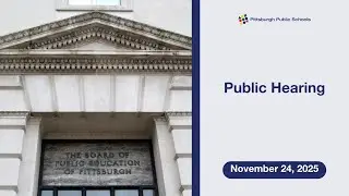 Public Hearing - November 24, 2025