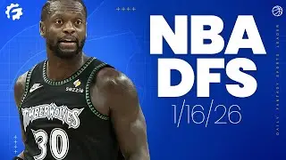 NBA DFS Picks & Strategy for #DraftKings & #FanDuel (1/16/26)