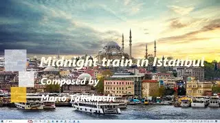 Midnight train in Istanbul