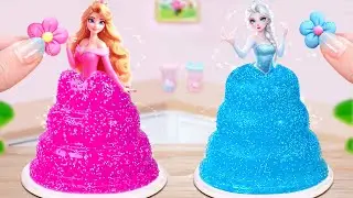 Adorable Pull Me Up Princess Cake 😍 How To Make Stunning Disney Princess Cakes 💟 Yummy  Little Cakes