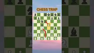 Click Now to Witness Chess Brilliance: Unveiling a Genius Trap Move #chesstactics