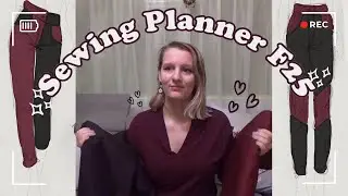 Sewing Planner Fall 2025 / Fabrics, Sketches & Projects!