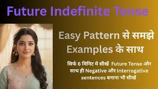 Future Indefinite Tense Examples in Hindi/Urdu #englishgrammar #spokenenglish #viral #tranding