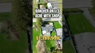 RANCHER ON 1/3 ACRE WITH SHOP