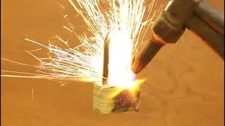[ 2300 degrees ] Gas Torch VS heavy duty Lock 